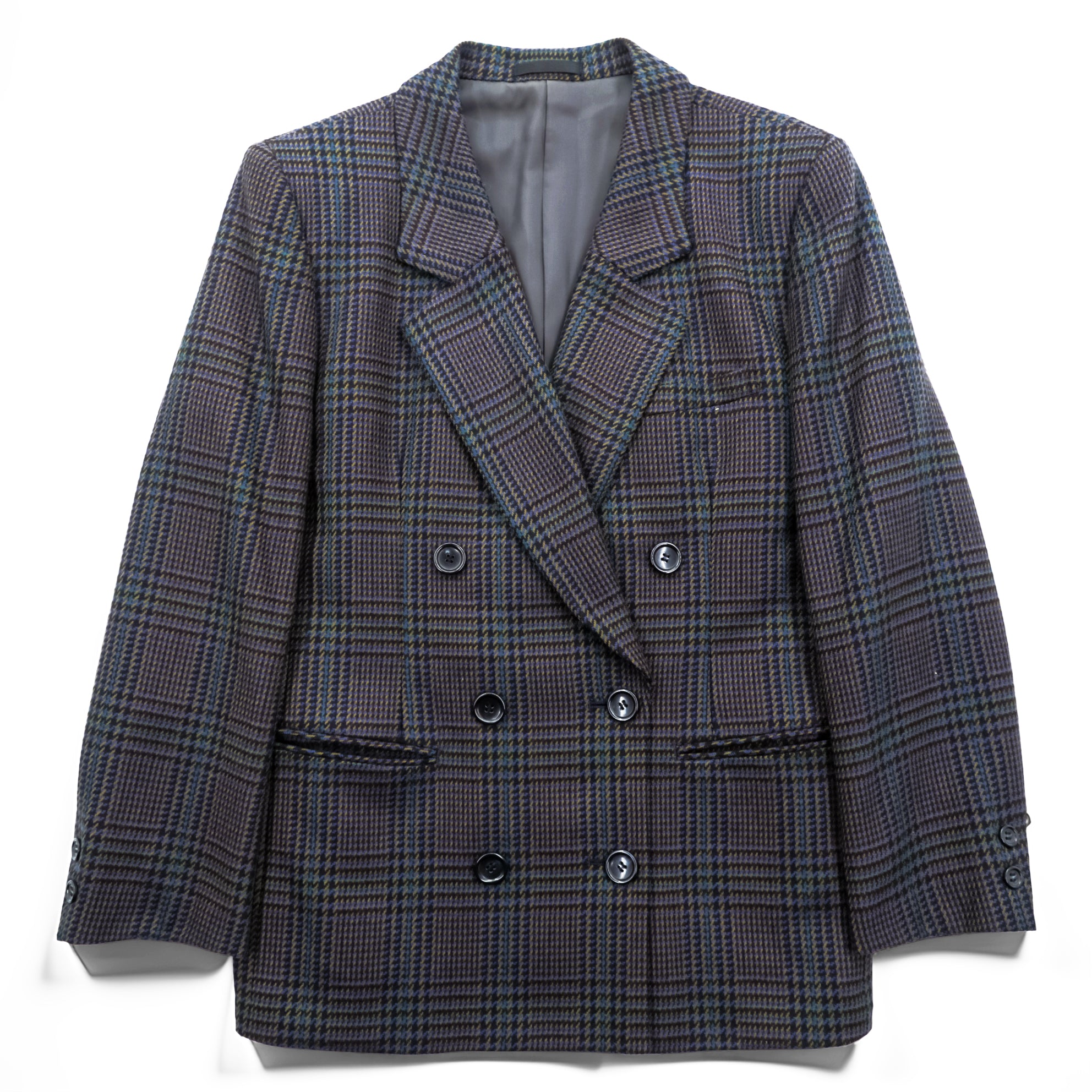 BURBERRY 90年代 ヴィンテージ ツイード ダブルブレスト テーラード 