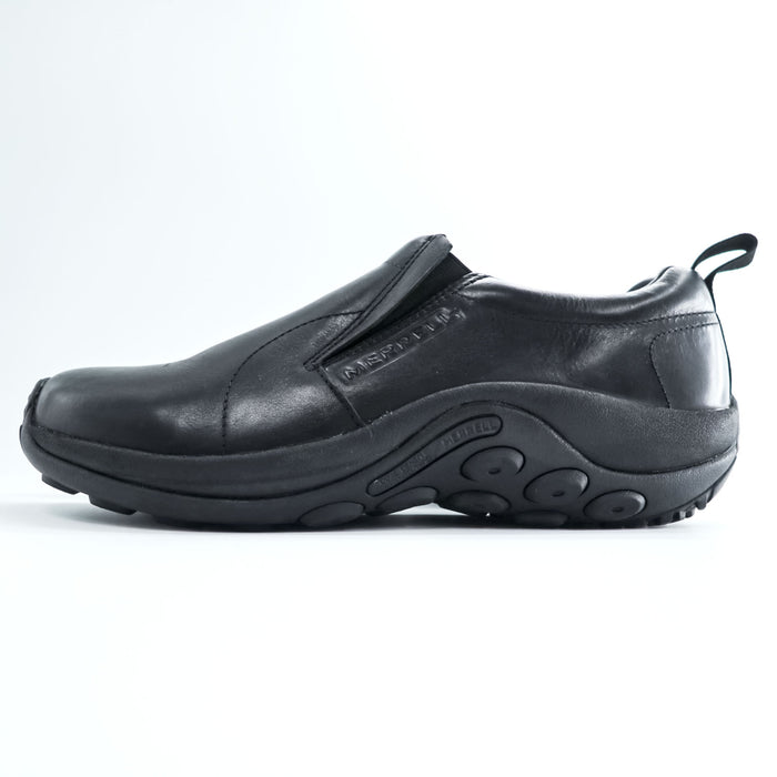 Merrell Jungle Moc Leather 2.0 Black Slip On Comfort Shoes Sneakers US10 28cm Made in Vietnam J17199