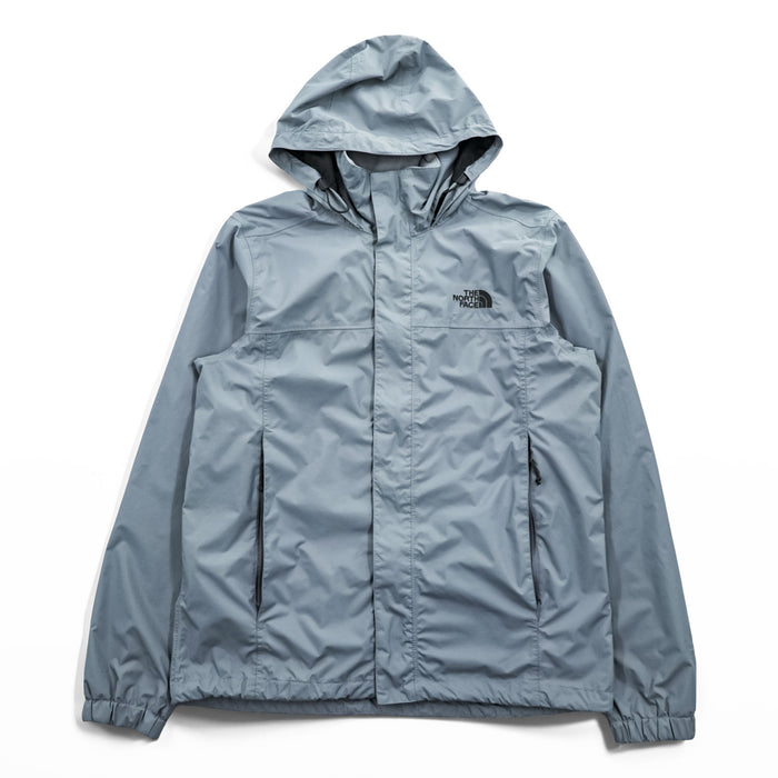 THE NORTH FACE マウンテンパーカー シェル RESOLVE 2 JACKET レインジャケット M グレー 防水 リップストップ フード収納式 DRYVENT 透湿 NF0A2VD5
