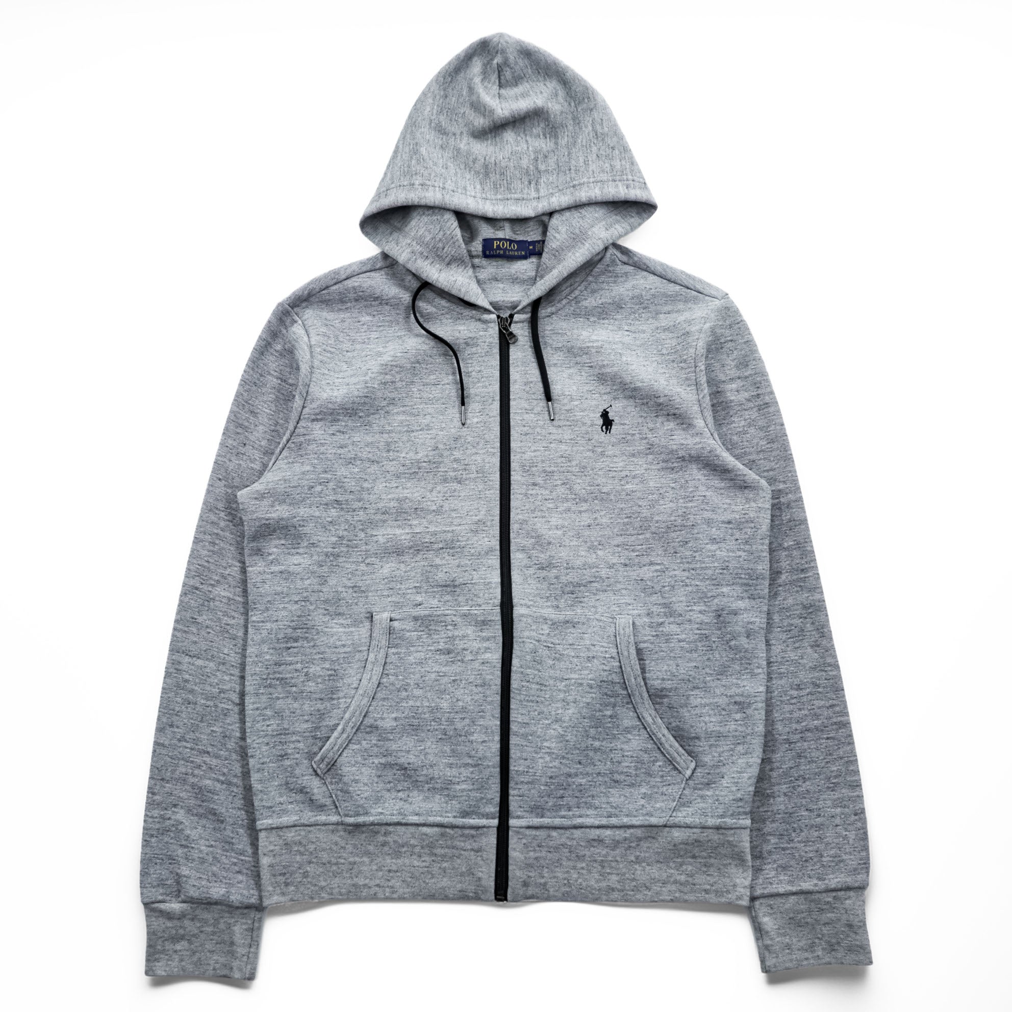 Polo Ralph Lauren ジップパーカー M グレー ストレッチ スモール