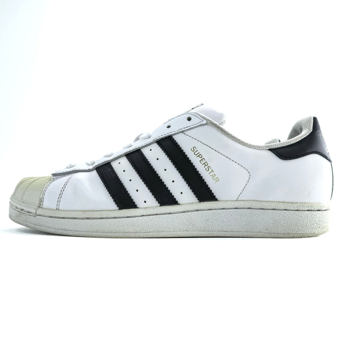 adidas Originals SUPER STAR Sneakers US9.5 Black, WhiteC77124