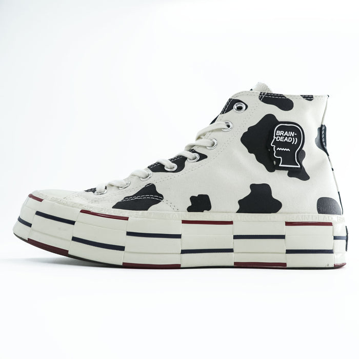 Converse x Brain Dead Chuck 70 Hi Cow Print 169946C Men 9.5 US 28cm