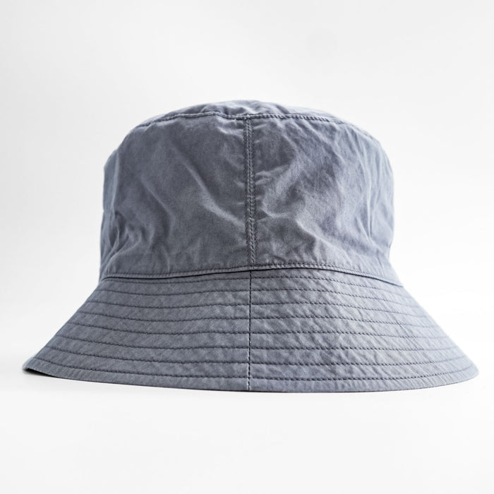 KIJIMA TAKAYUKI 221316 Cotton Bucket Hat THOMAS MAISON BUCKET HAT Size 3 Gray Made in Japan