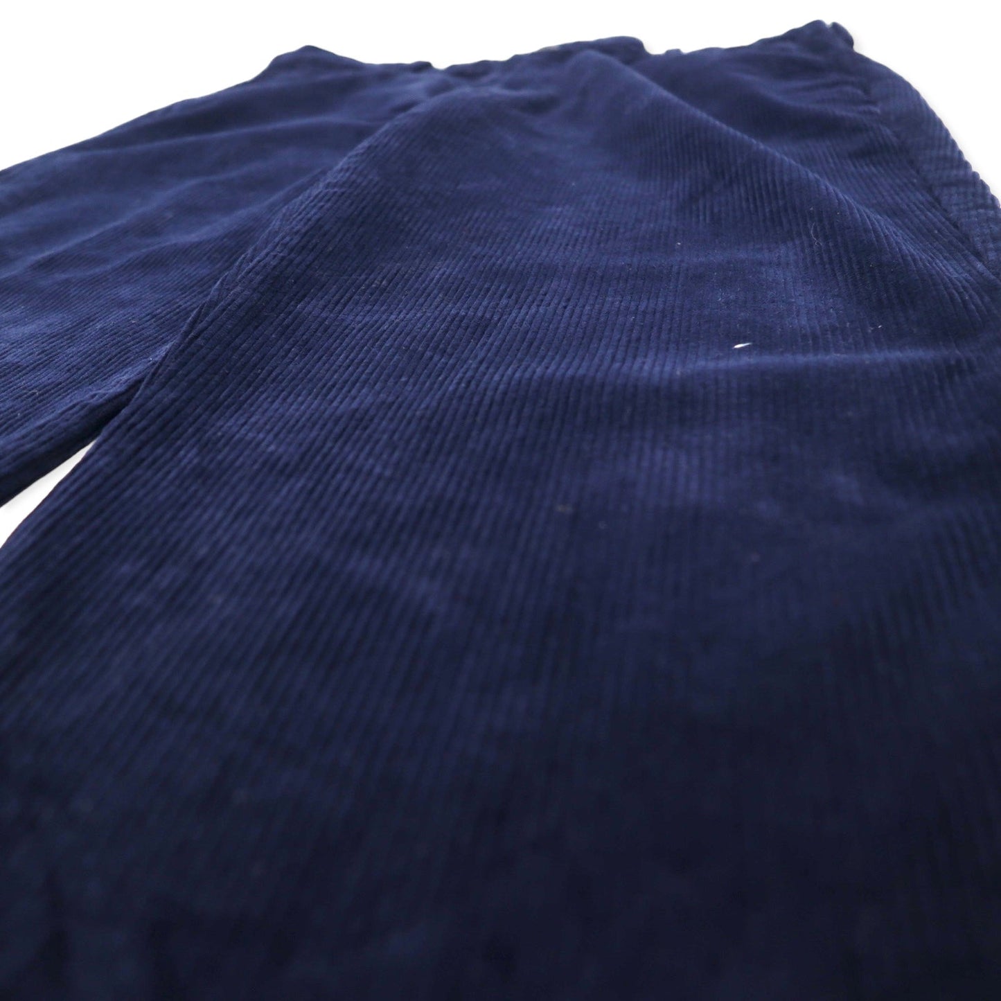 346 BROOKS BROTHERS ワイドシルエット コーデュロイ テーパードパンツ 38 ネイビー コットン スリランカ製 - 日本然リトテ