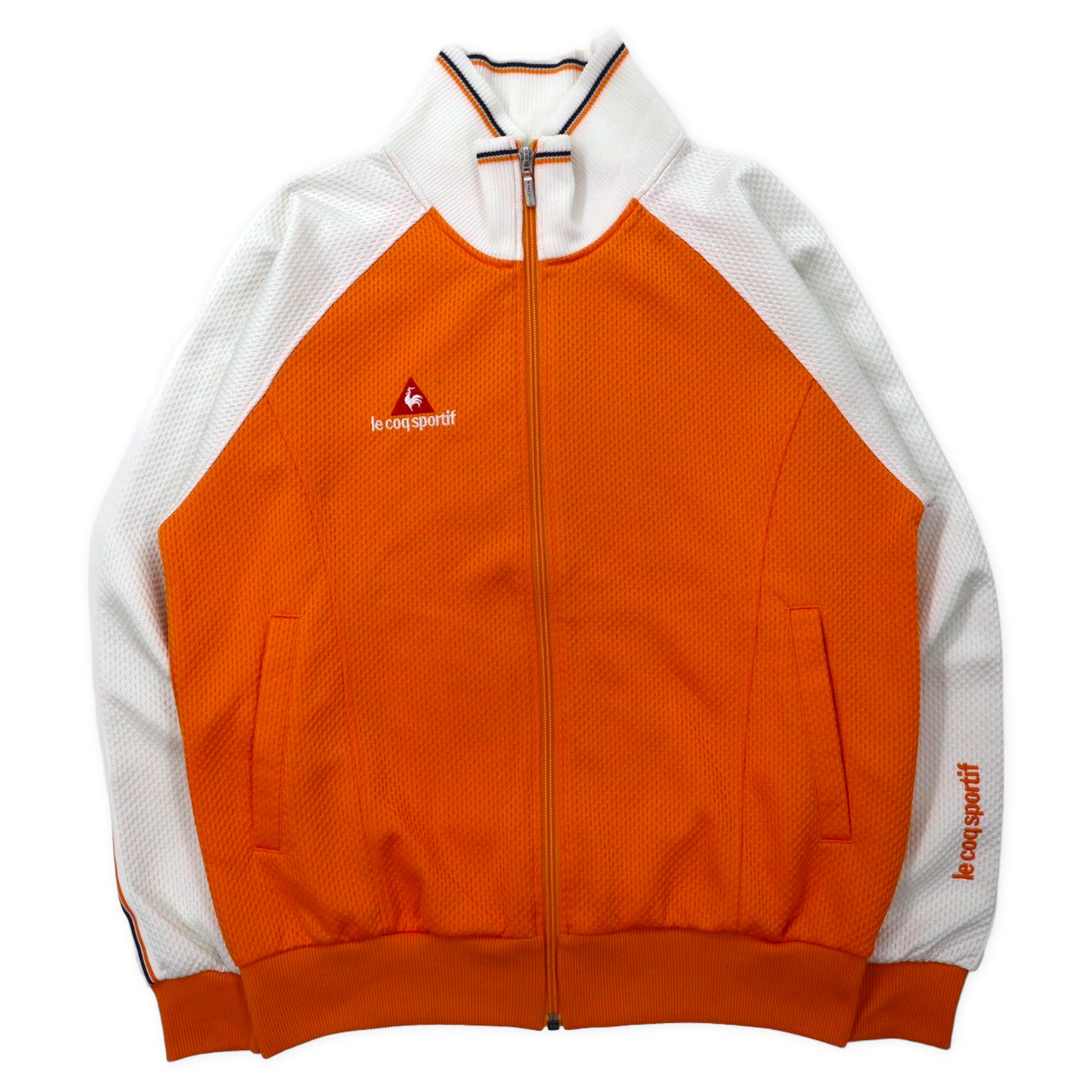 LE Coq Sportif 90's TRACK JACKET Jersey S polyester side line one