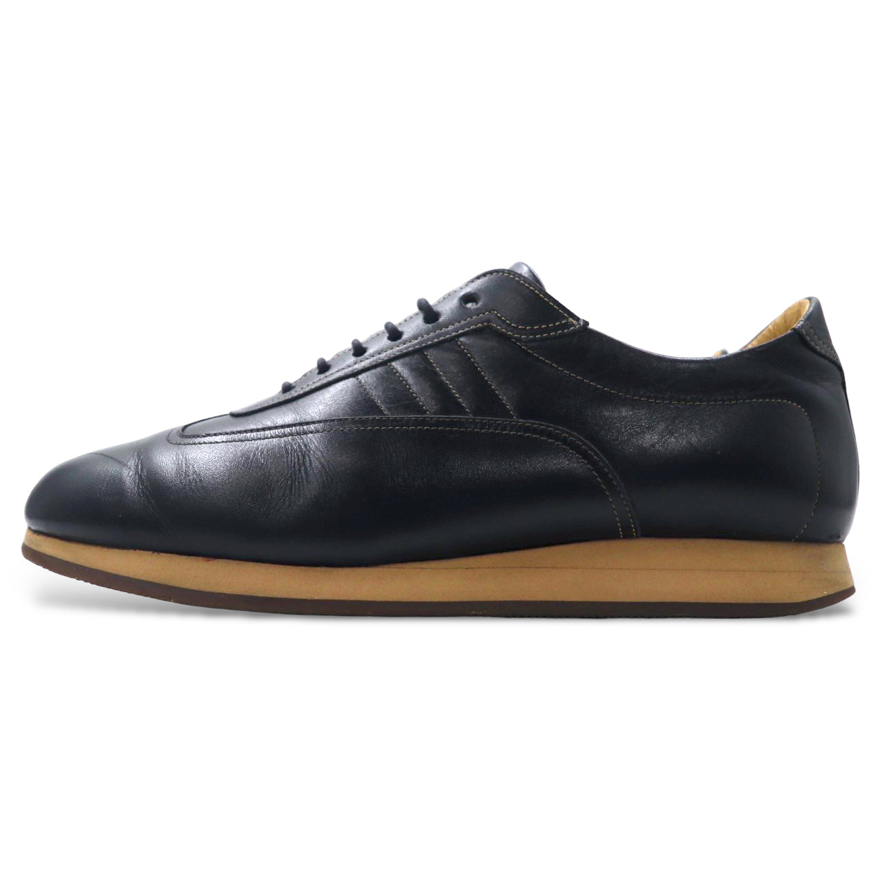 Burberry Calf Leather Sneakers US7.5 Black BU1340 – 日本然リトテ