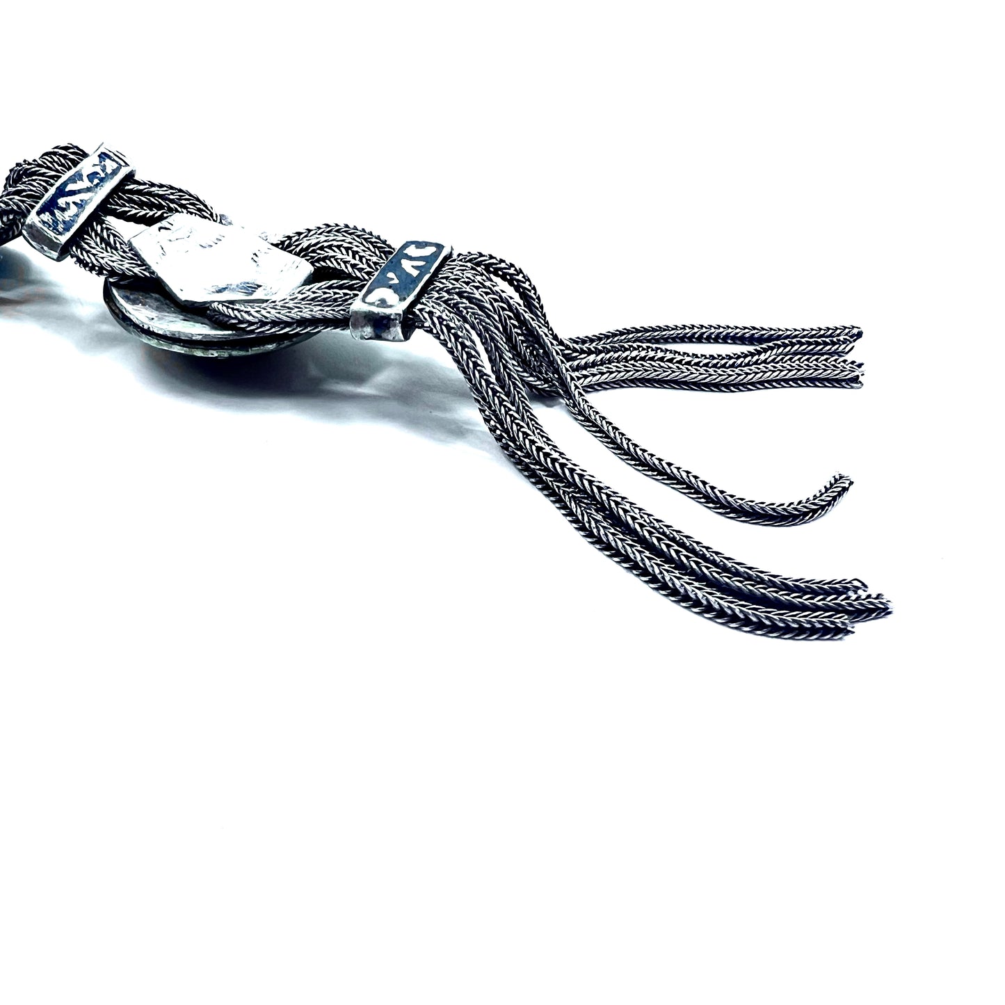 Vintage Silver Necklace Vintage Silver Necklace Antique Concho SV980