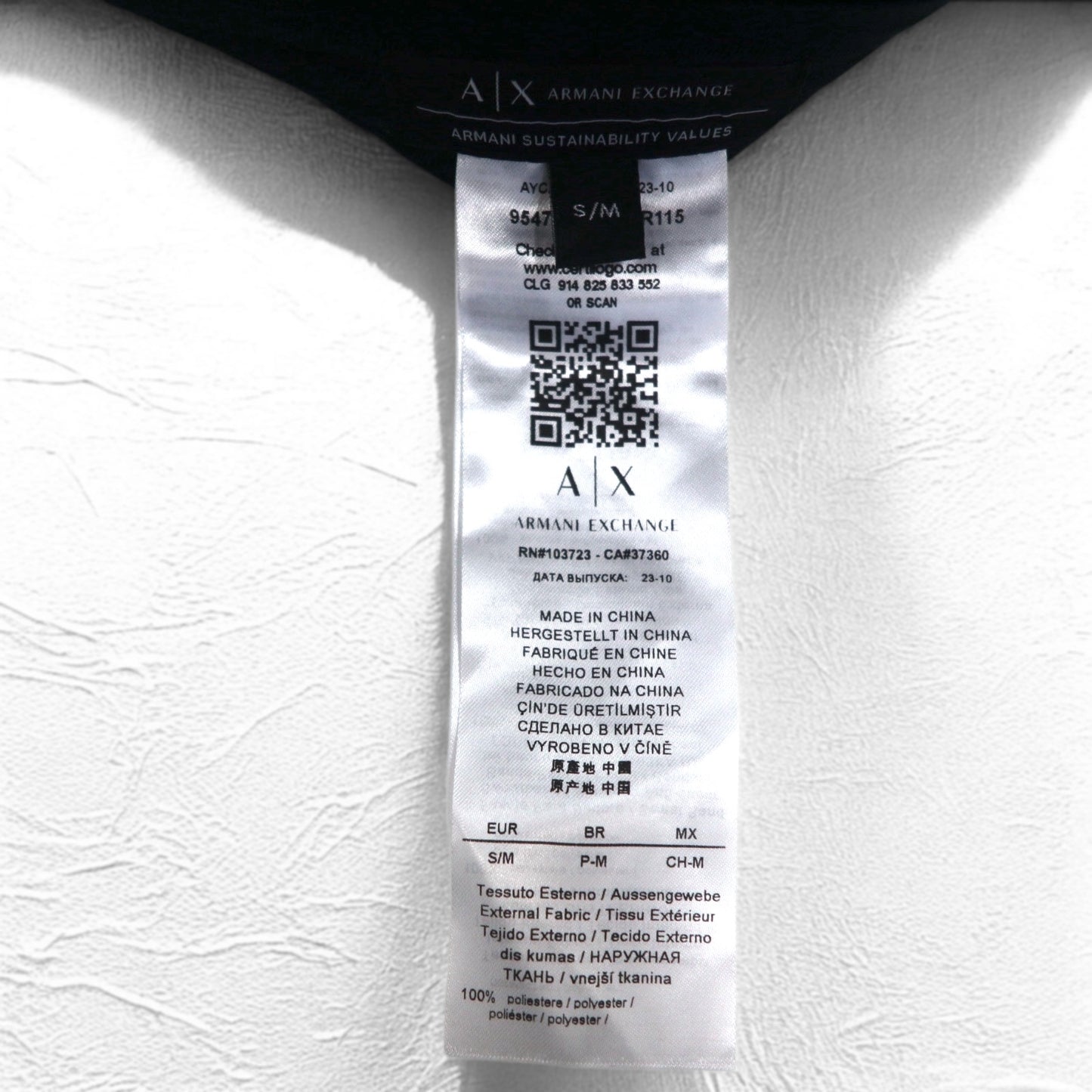 A|X ARMANI EXCHANGE バケットハット S/M ブラック mixmag BE AXロゴパッチ