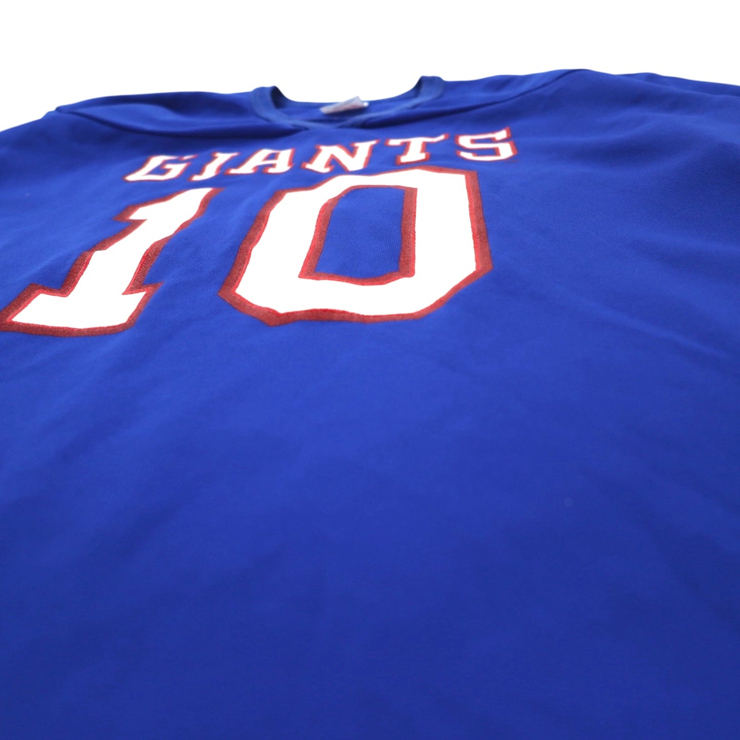 Rawlings 90s USA Made NFL Football Game Shirt T-Shirt XL Blue GIANTS Numbering
