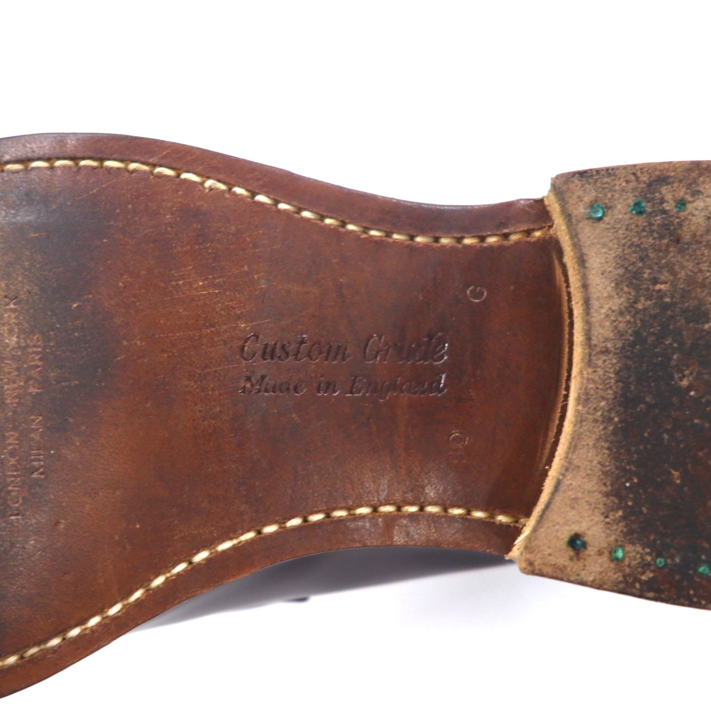 Church's イングランド製 ダーウィン コインローファー 27-27.5cm ボルドー カーフレザー 旧チャーチ 4都市表記 ラスト93 Custom Grade