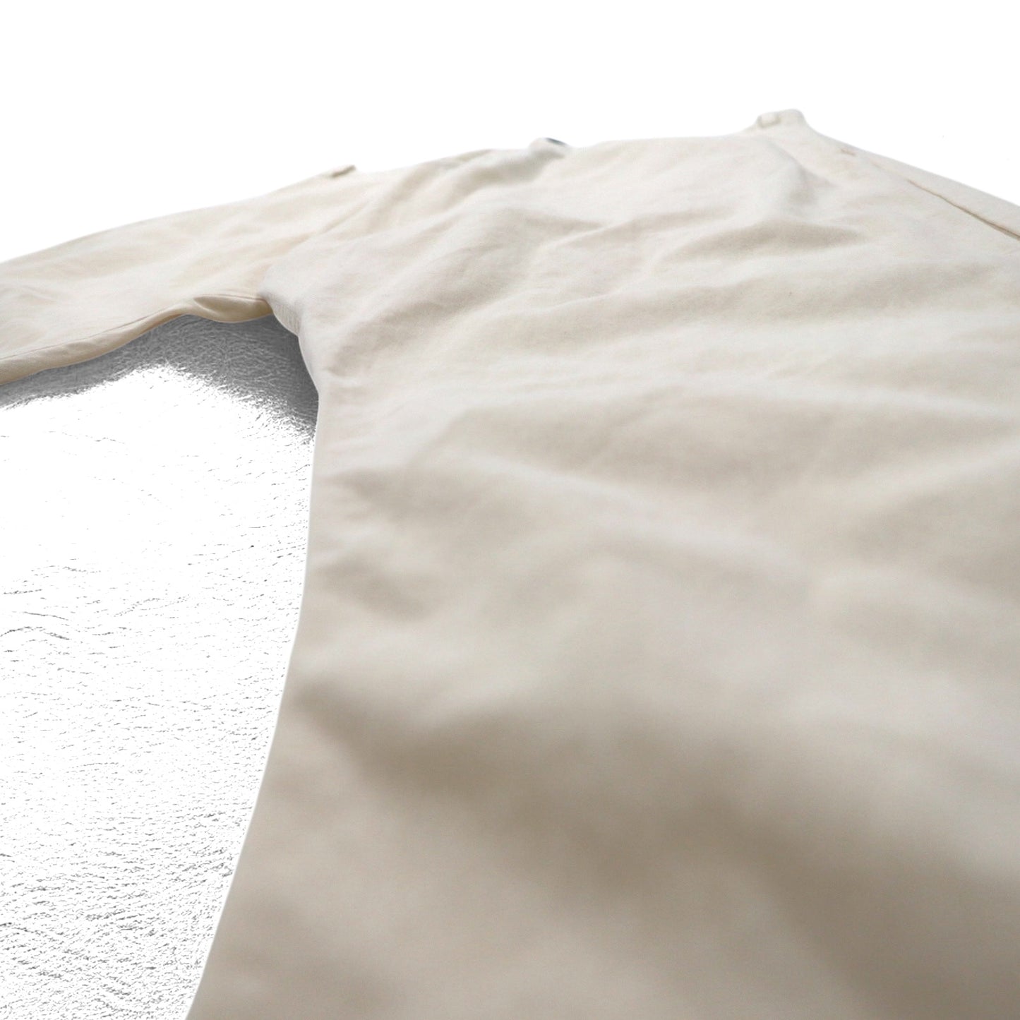 O project ワイド サルエル パンツ REGULAR FIT TROUSERS トラウザーズ S コットン ベージュ 日本製