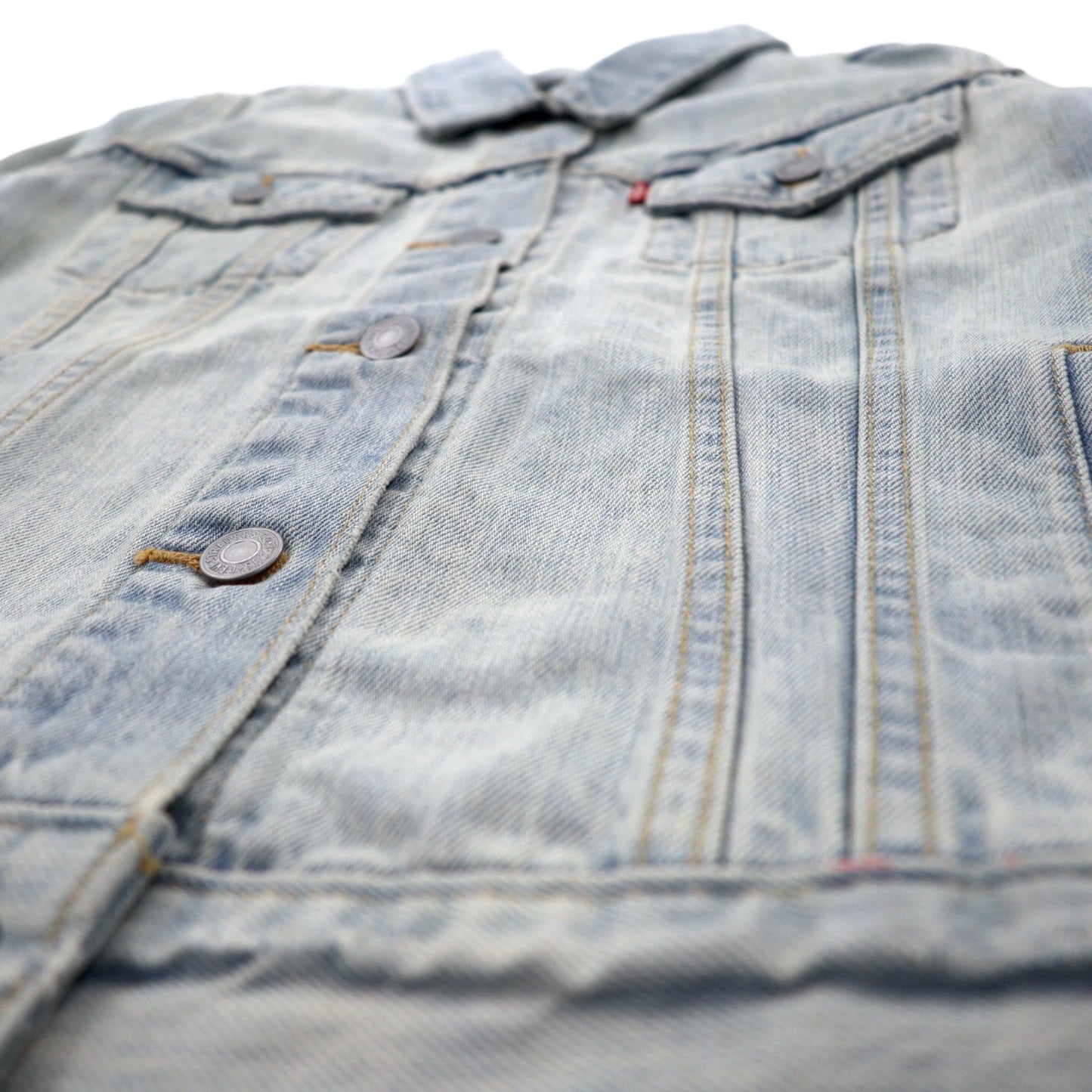 Levi's 3rdタイプ デニムジャケット Gジャン M ブルー アイスウォッシュ ヴィンテージ加工 29945-0002