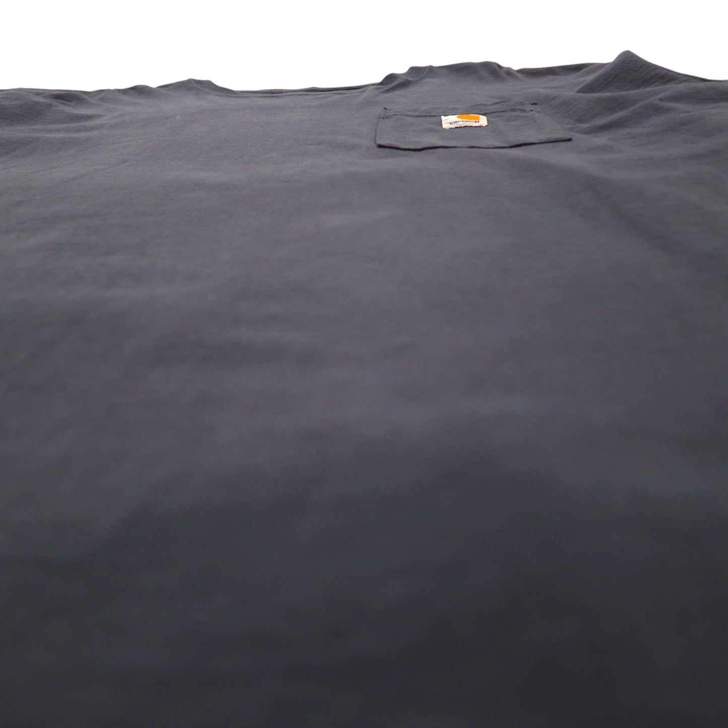 carhartt オリジナルフィット ポケット Tシャツ 4XL ORIGINAL FIT グレー コットン