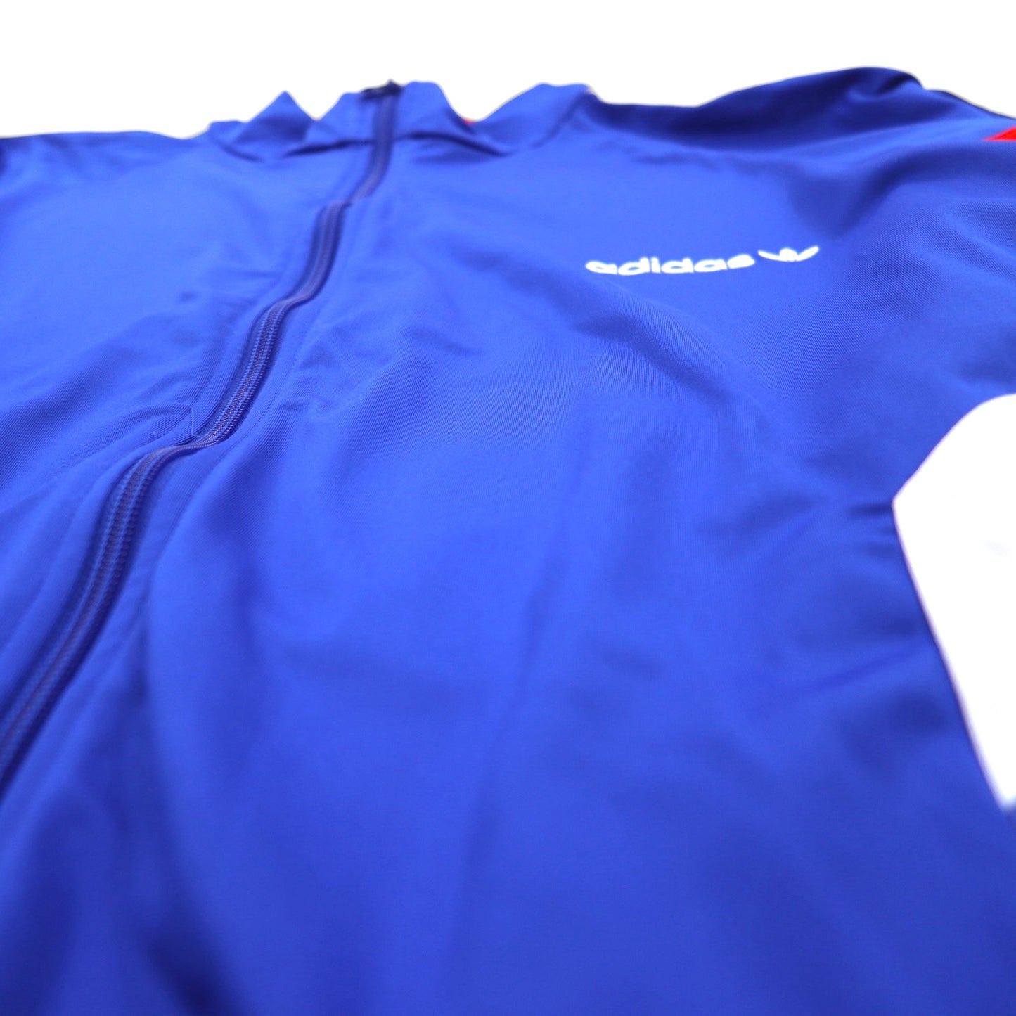 adidas Originals Aloxe Track Top, Size 4XL, Blue, CE4828, Reissue of the France National Team Tricolor Trefoil