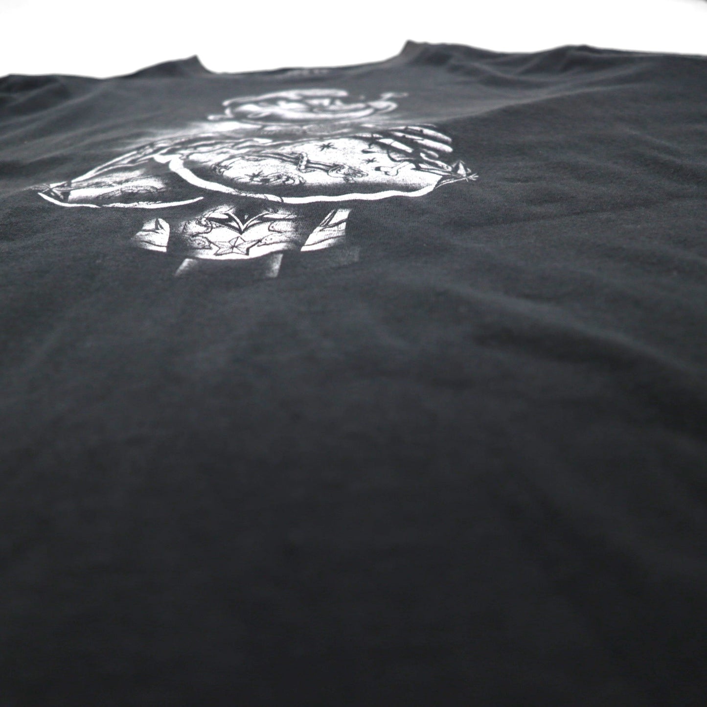 POPEYE ポパイ ビッグサイズ Tシャツ 2XL ブラック キャラクター コットン ホンジュラス製