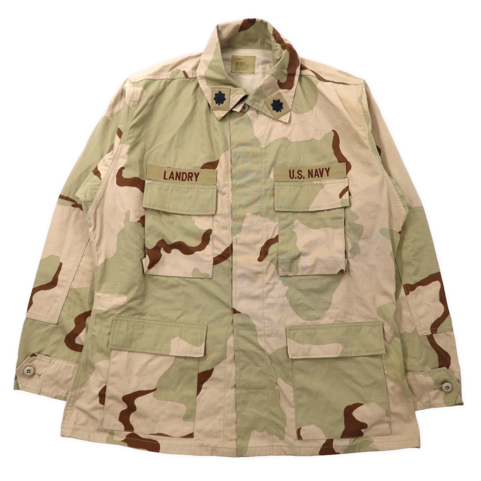 90s us army ヴィンテージ サンドカモ 総柄 フィールドシャツJK