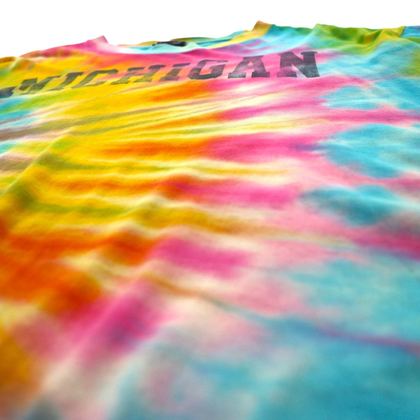 MV SPORT Tie-dye College T-shirt, XL, Multicolor, Cotton, Made in Pakistan