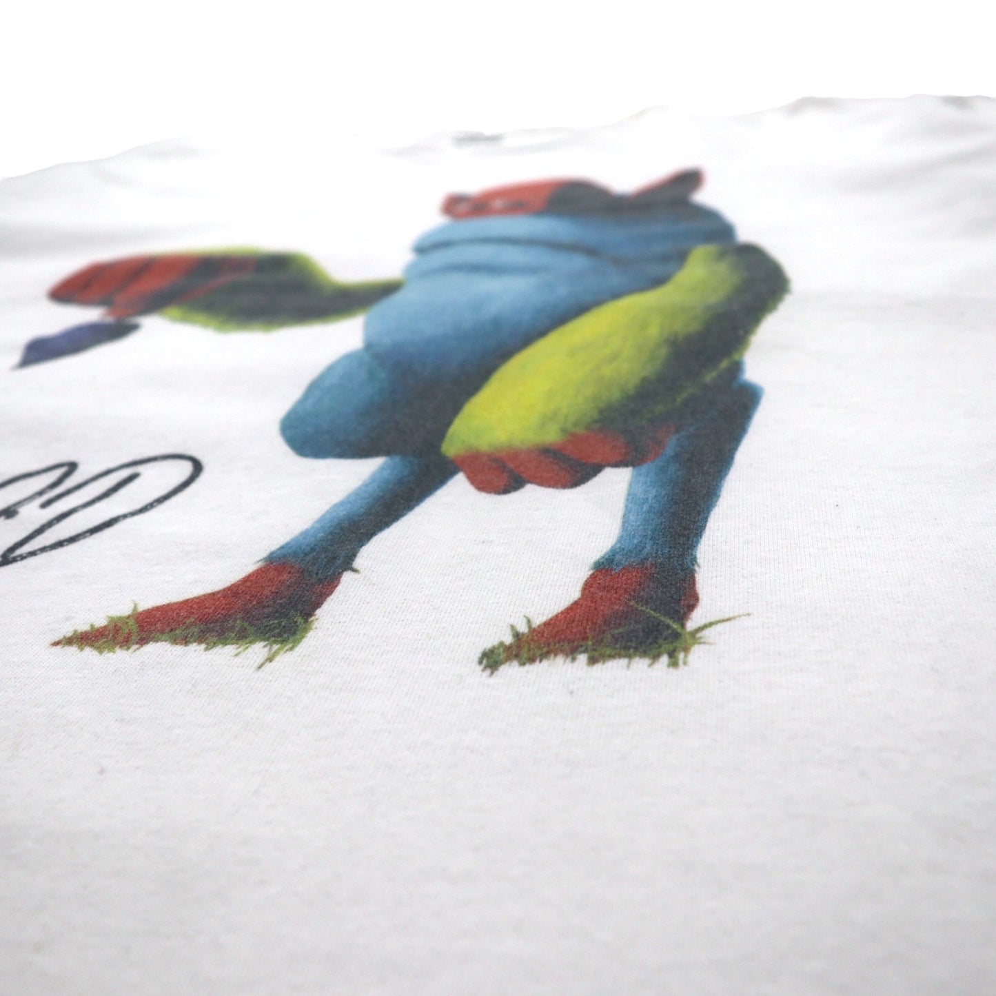 UNDERCOVER MADSTORE T-shirt L White Future Primitive Sand -THE SAND MAN-