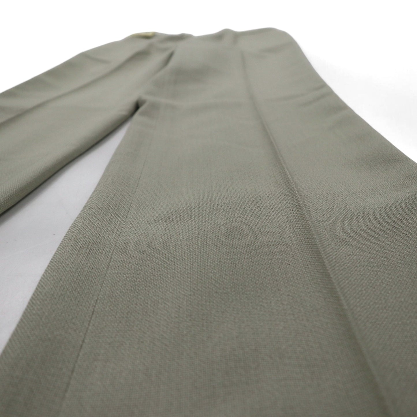 BIG JOHN 70年代 センタープレス ブーツカット フレアパンツ S ベージュ デッドストック 未使用品