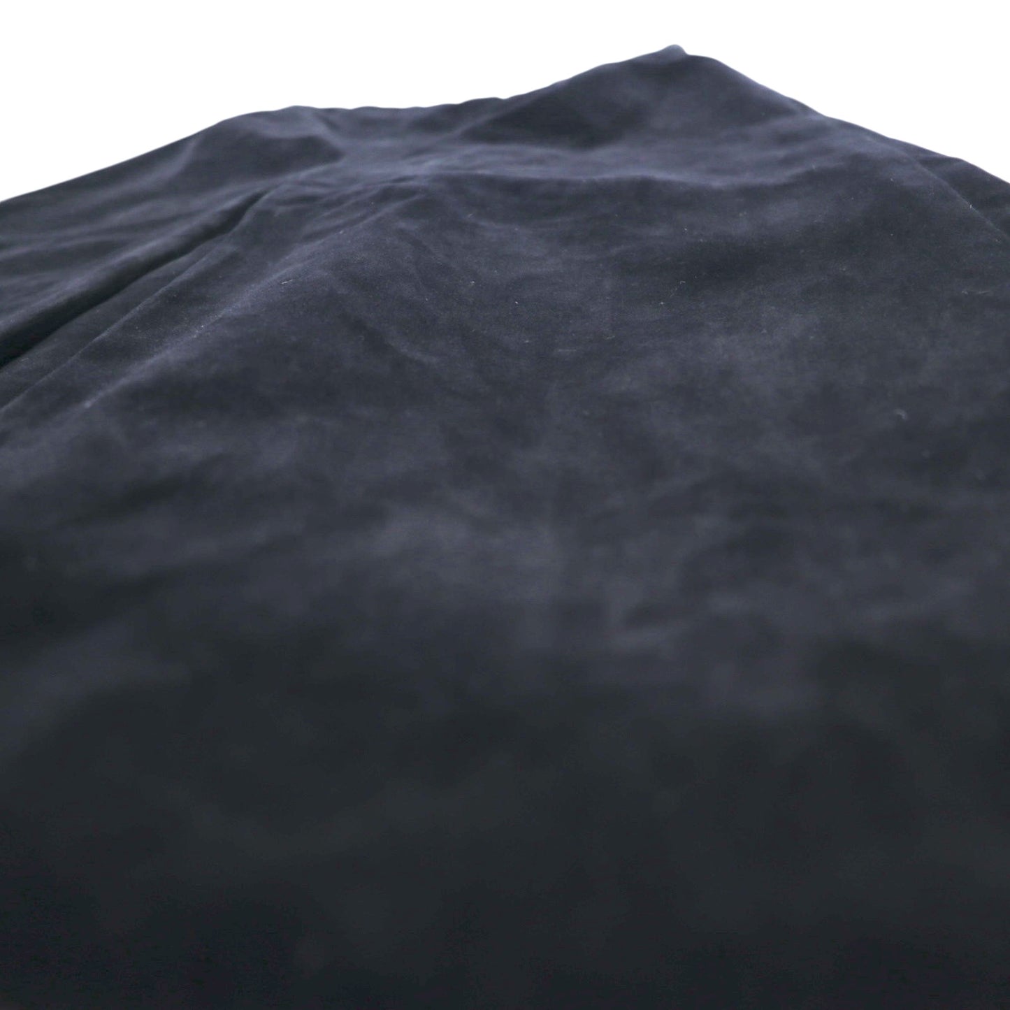 BURBERRYS オールド ベロア フレアスカート S ブラック コットン 日本製