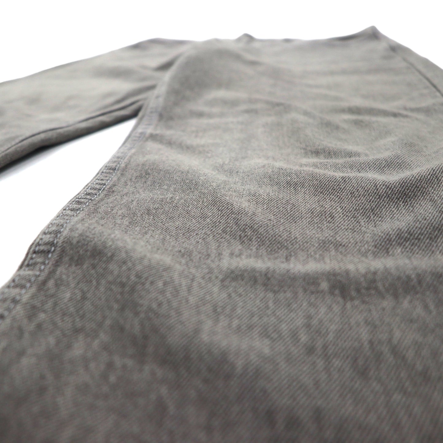 Levi's シルバータブ SILVERTAB ルーズ LOOSE ワイド デニムパンツ L グレー ジッパーフライ A3421-0006