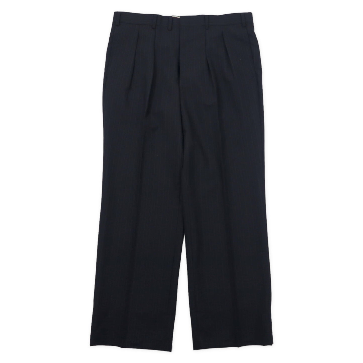 Burberrys 2B スーツ セットアップ 165 グレー ストライプ ウール 羊毛 モヘヤ混 日本製