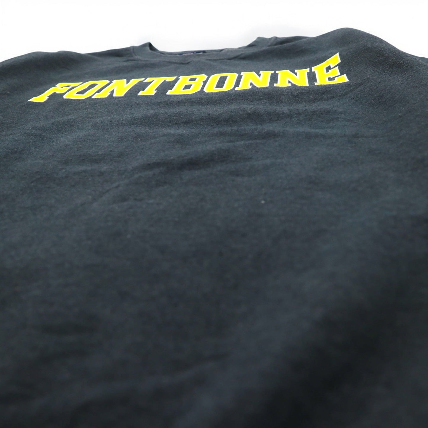 MV SPORT 90年代 カレッジプリント スウェット M グレー コットン 裏起毛 FONTBONNE