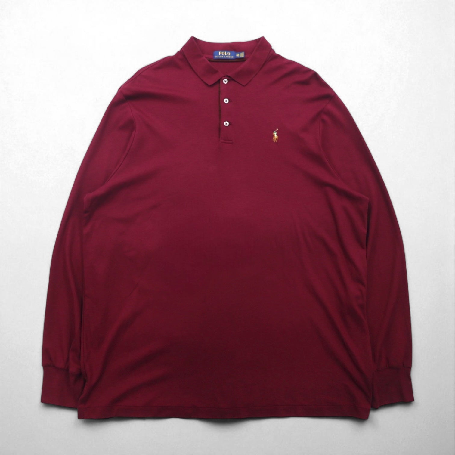 Polo by Ralph Lauren 常田着用 長袖 ラガーシャツ XXL King Gnu 常田大希着類似】 90s POLO SPORT RALPH LAUREN ポロ