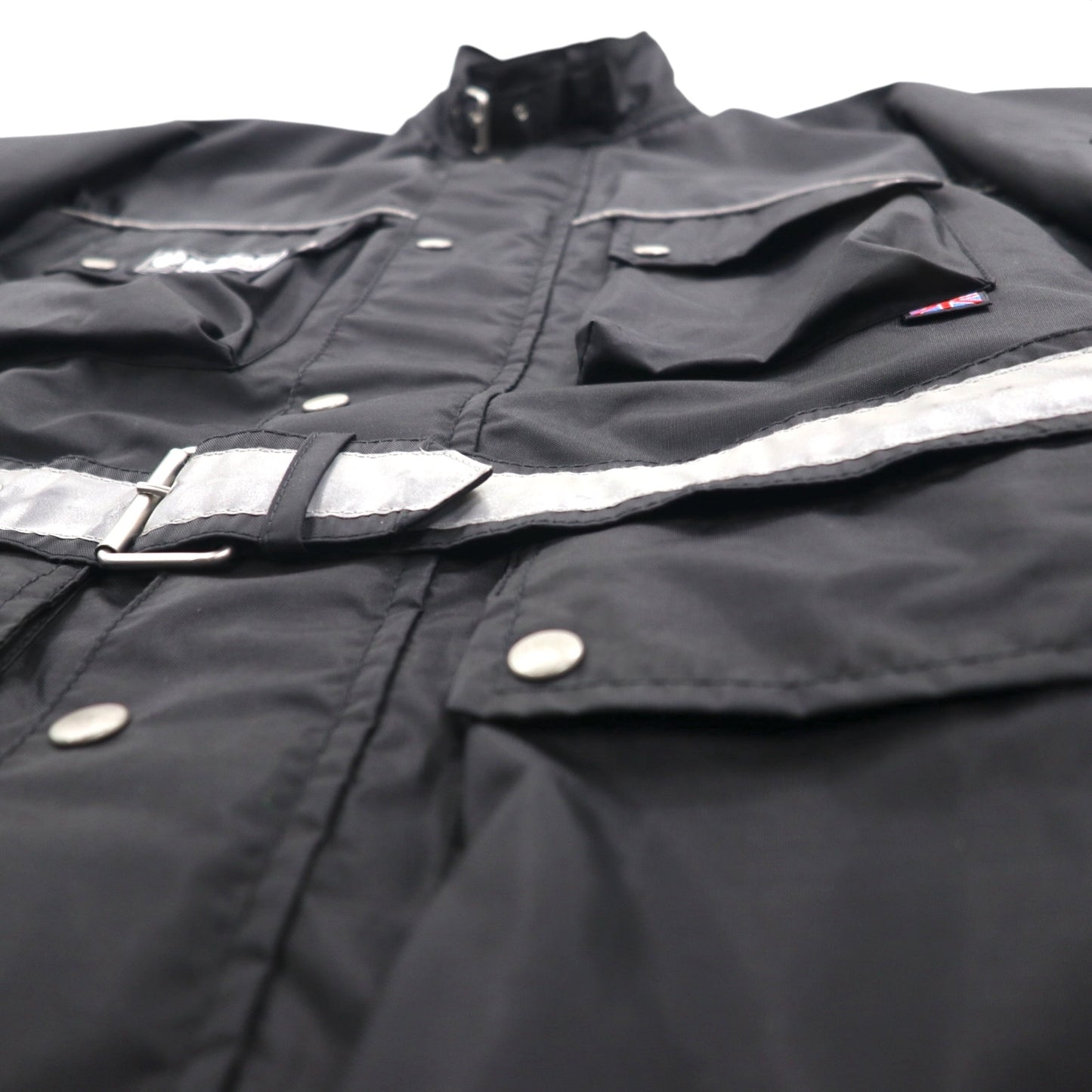 BELSTAFF イタリア製 ツアーマスター モーターサイクル ライダースジャケット XL ブラック TOUR MASTER 500 ベルト付き