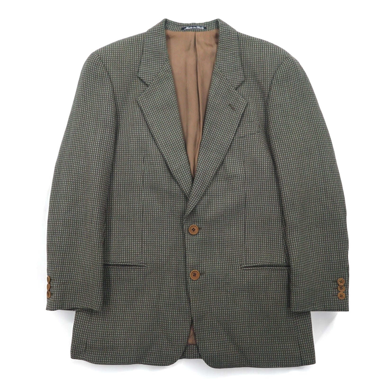 GIORGIO ARMANI LE COLLEZIONI Italy Made 2B Tailored Jacket S Khaki