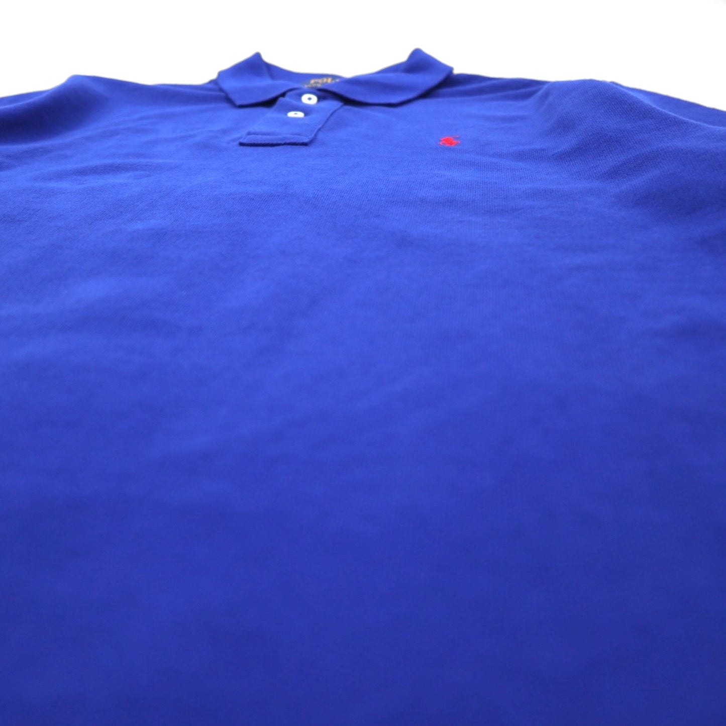 POLO RALPH LAUREN Classic Fit Polo Shirt, Medium, Blue, Cotton, Pique, Small Pony Embroidery