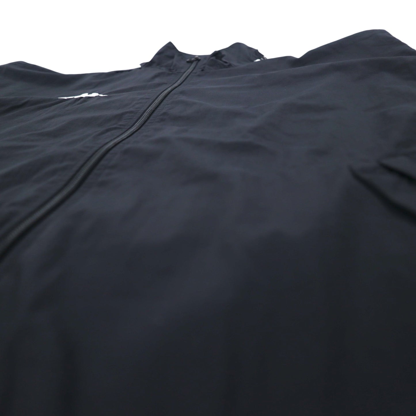 Kappa 90年代 ナイロンジャケット トラックジャケット ジャージ L ブラック ロゴテープ サイドライン