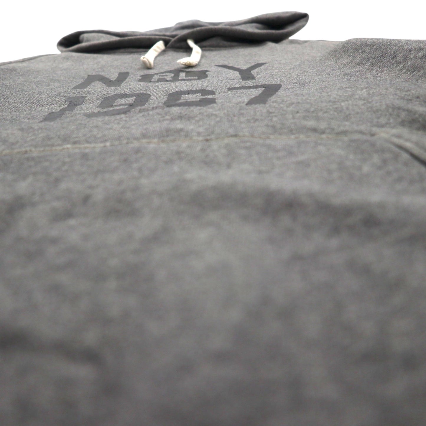 Polo Ralph Lauren プルオーバー パーカー M グレー NY 1967 プリント