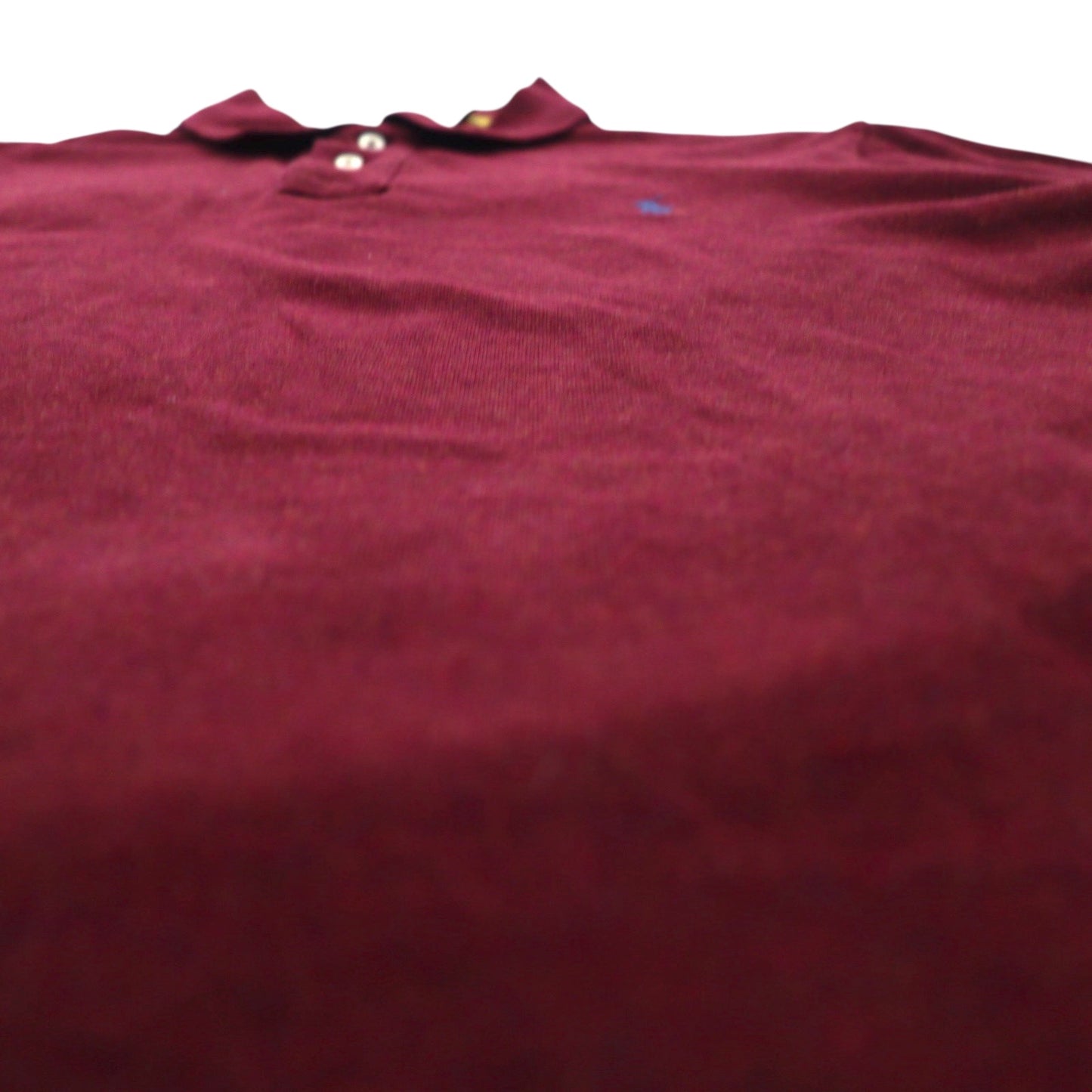 POLO RALPH LAUREN Classic Fit Polo Shirt, Size 2XL, Bordeaux Cotton, Pique with Small Pony Embroidery