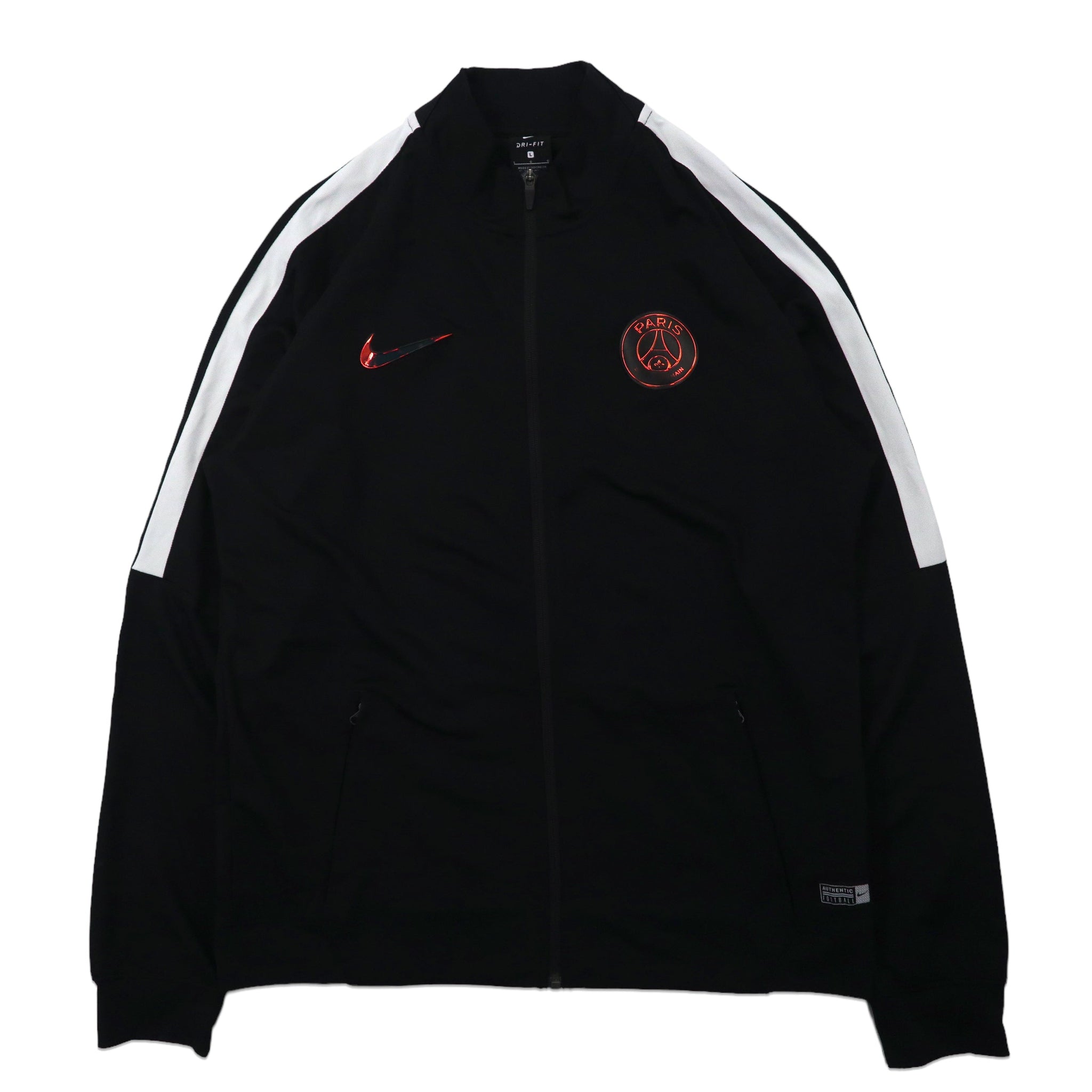 Nike Track Jacket Jersey L Black Paris Saint Germain Paris Saint