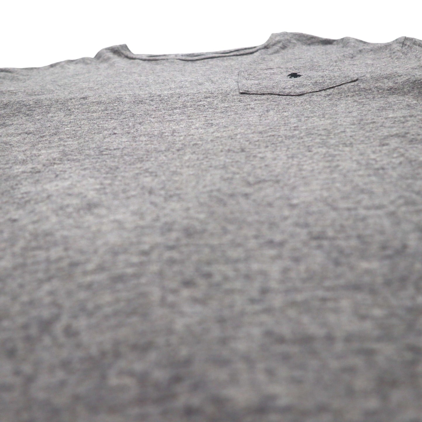 POLO RALPH LAUREN Classic Fit Pocket T-Shirt Pocket TL Grey Small Pony Embroidery