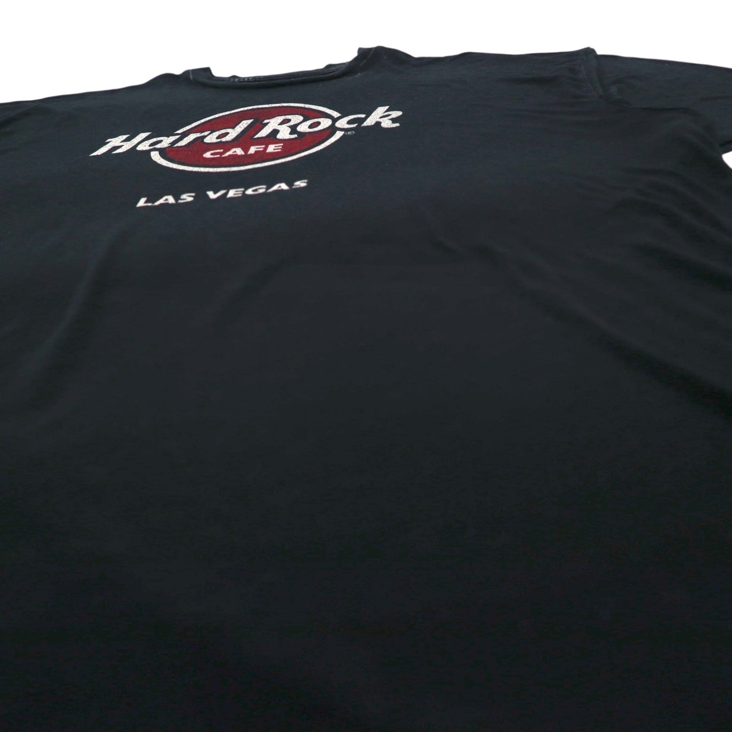 Hard Rock CAFE Vintage-Like Pigment T-Shirt XXL Black Big Size LAS VEGAS