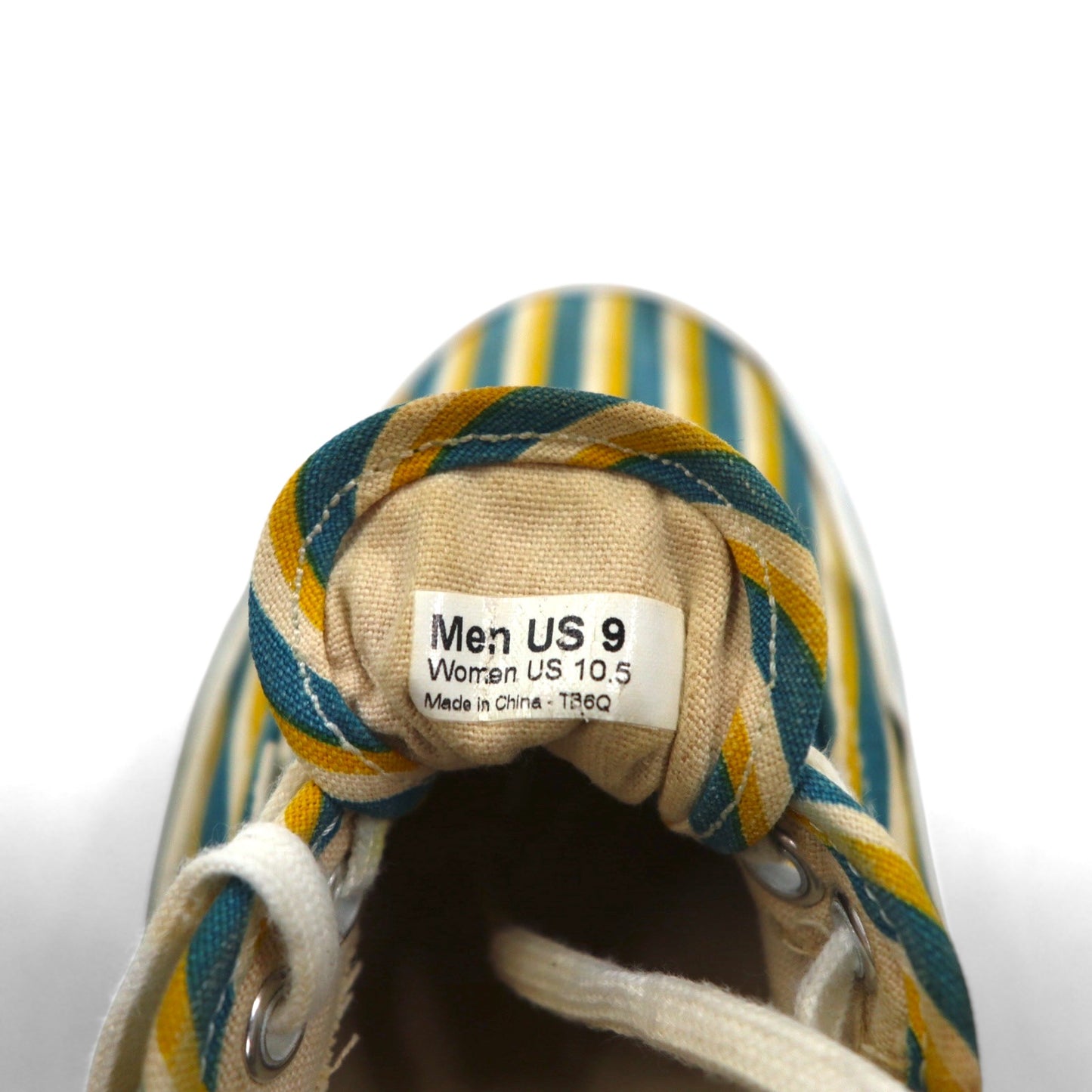 KENZO × VANS オーセンティック AUTHENTIC スニーカー 27cm ブルー イエロー ストライプ キャンバス