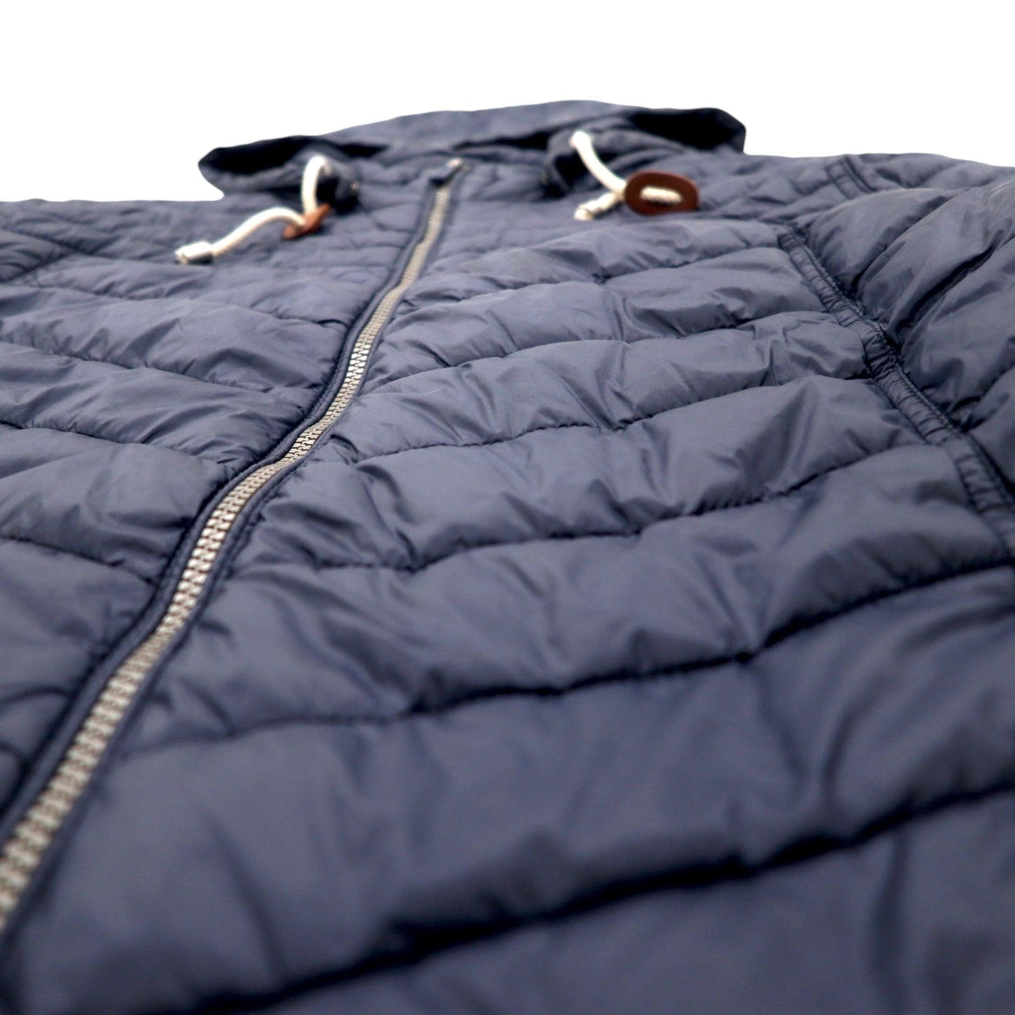 Barbour quilted fiber down jacket, XL, navy, polyester, detachable hood, HEADLAND QUILT JACKET LQU0816NY71