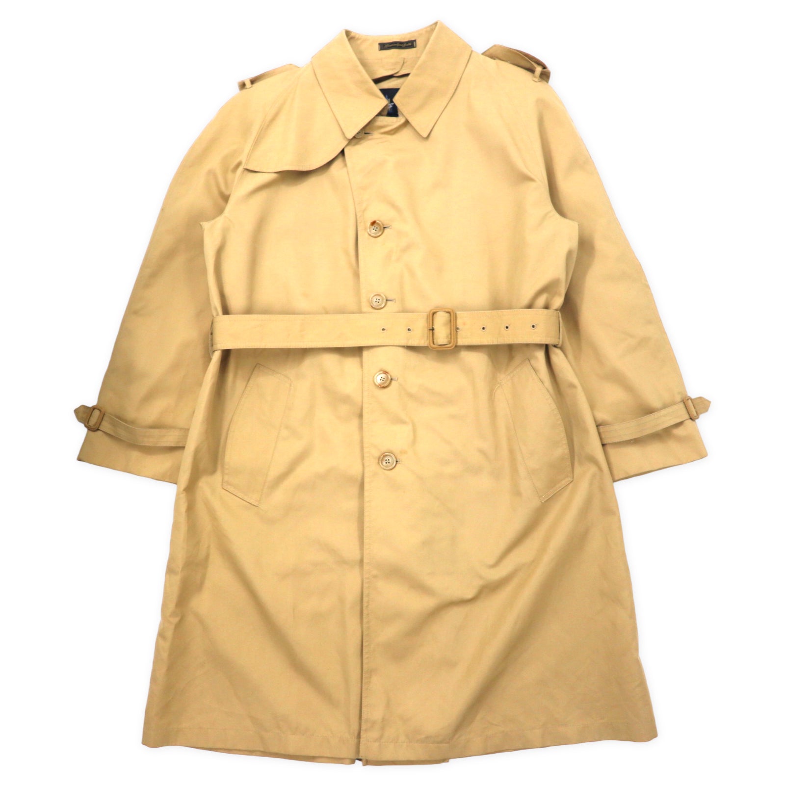 MISTY HARBOR USA MADE 90's COAT 44 Long Beige Polyester