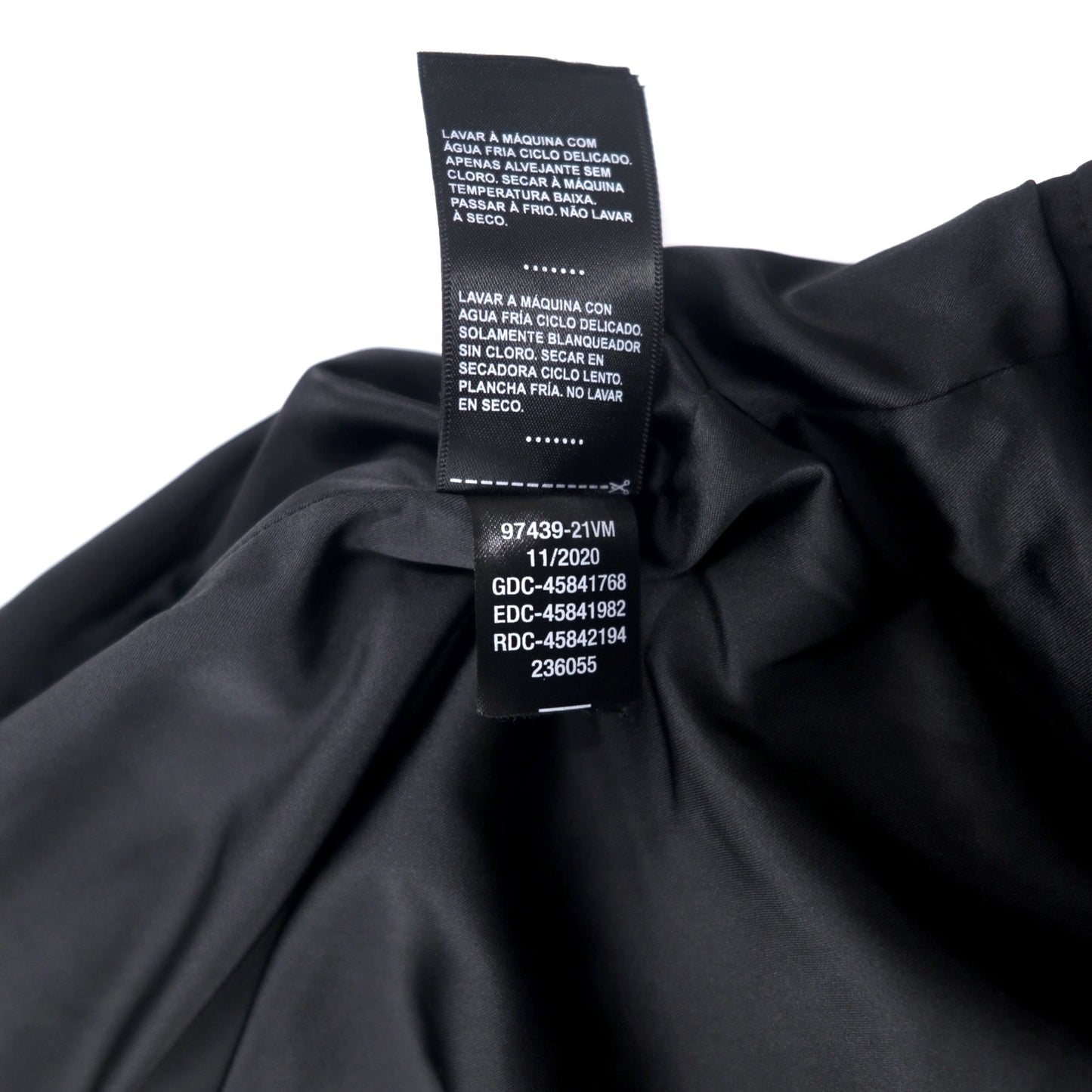 HARLEY DAVIDSON Racing Jacket Riders Jacket XL Black Polyester Back Logo Print Hood Detachable JACKET-STRIPE BLACK 97439-21VW Unused