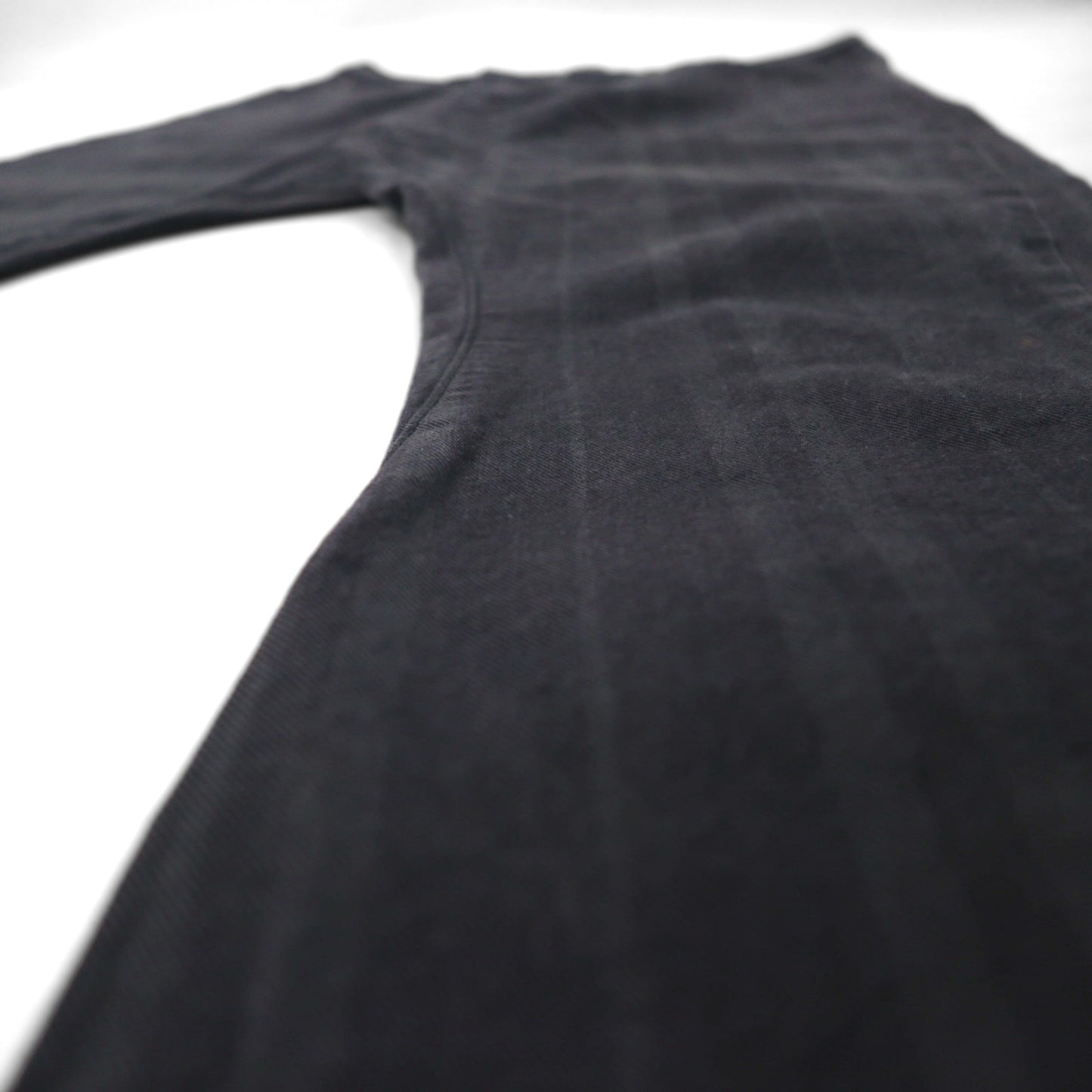 Vivienne Westwood MAN デニム サルエルパンツ M ブラック ジーンズ ストライプ コットン