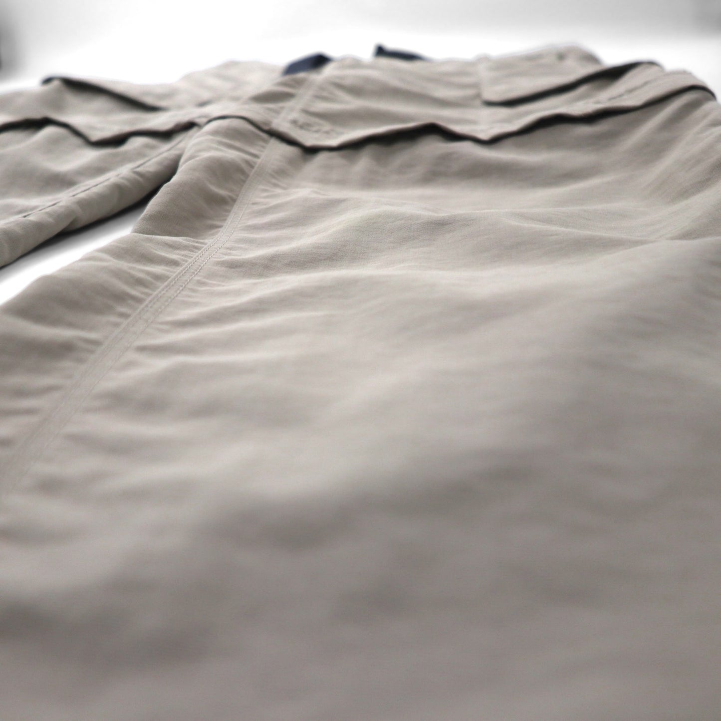 THE NORTH FACE アウトドア 2WAY コンバーチブル カーゴパンツ ショートパンツ M ベージュ ナイロン US規格 AJFB