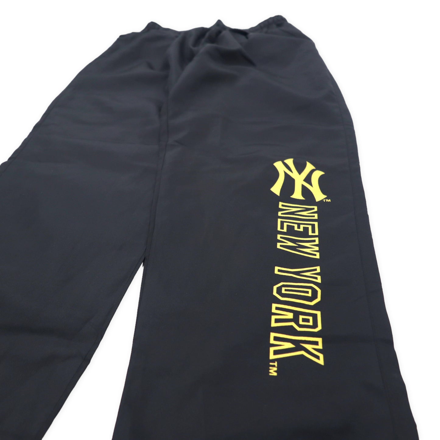 MAJOR LEAGUE BASEBALL MLB ニューヨーク ヤンキース トラックジャケット セットアップ ジャージ L ブラック ポリエステル New York Yankees ロゴプリント 袖ロゴ RELAXING WEAR 未使用品