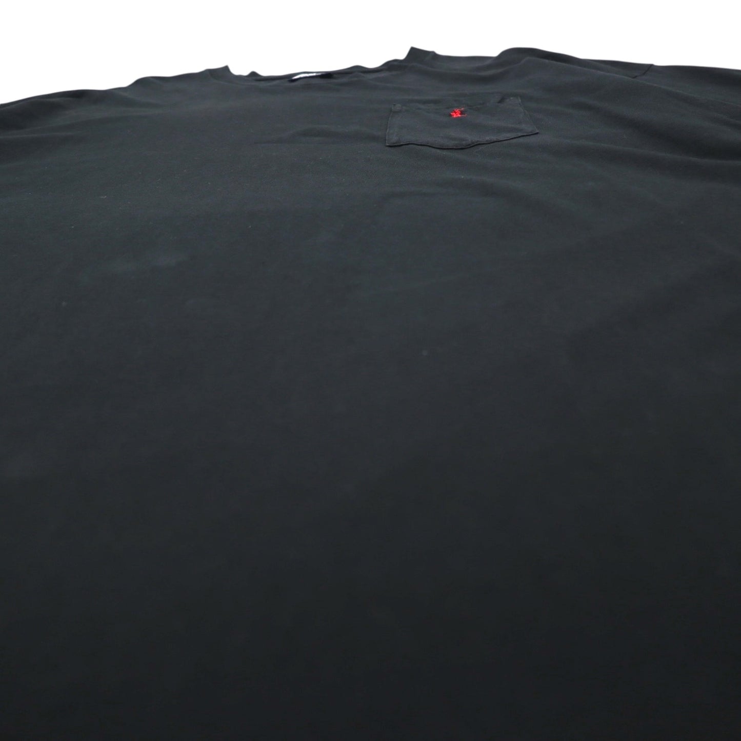 Polo by Ralph Lauren 90s Pocket T-Shirt, Pocket Tee, 3XL, TALL, Black, Small Pony Embroidery, Made in Honduras