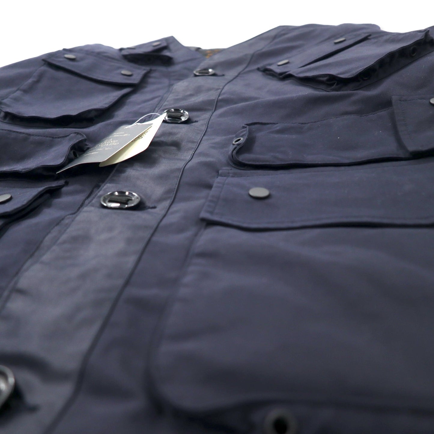 LA MARINE FRANCAISE SAMIA × T-400 Beach Military Combi Blouson Gimmick Jacket 48 Navy Polyester MMG7711051 Unused item