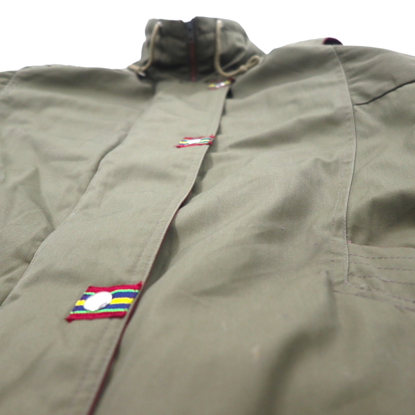 90s Military Insulation Coat 中綿 フィールドコート モッズコート FREE カーキ キルティングライナー MULBERRY STREET