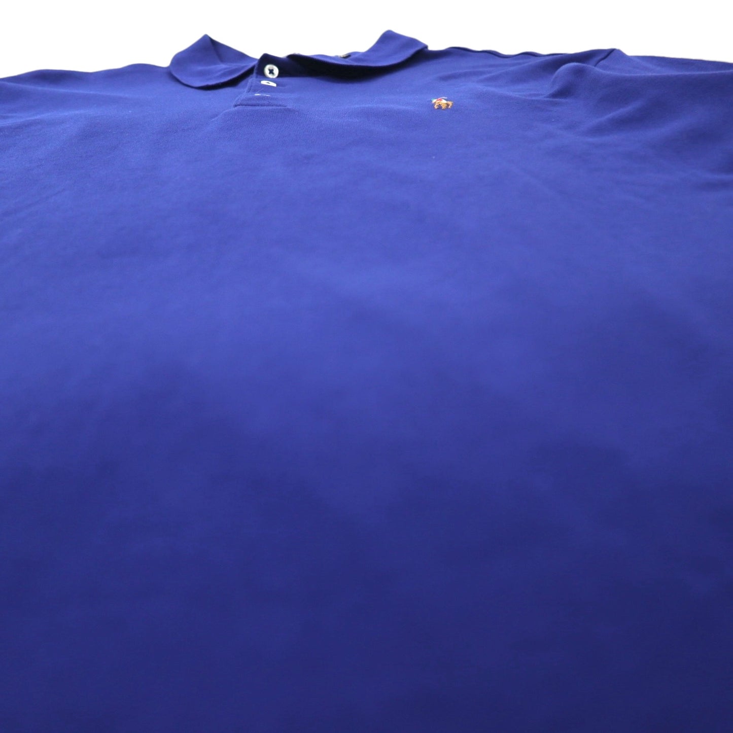 POLO RALPH LAUREN カスタムスリムフィット CUSTOM SLIM FIT ポロシャツ XL ネイビー コットン スモールポニー刺繍
