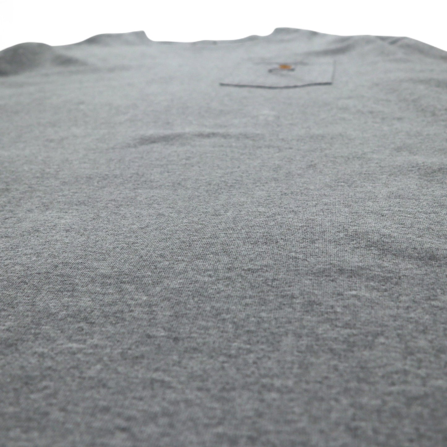 Carhartt ルーズフィット ロングスリーブ ポケット Tシャツ ロンT 3XL グレー LOOSE FIT HEAVYWEIGHT LONG-SLEEVE POCKET T-SHIRT K126