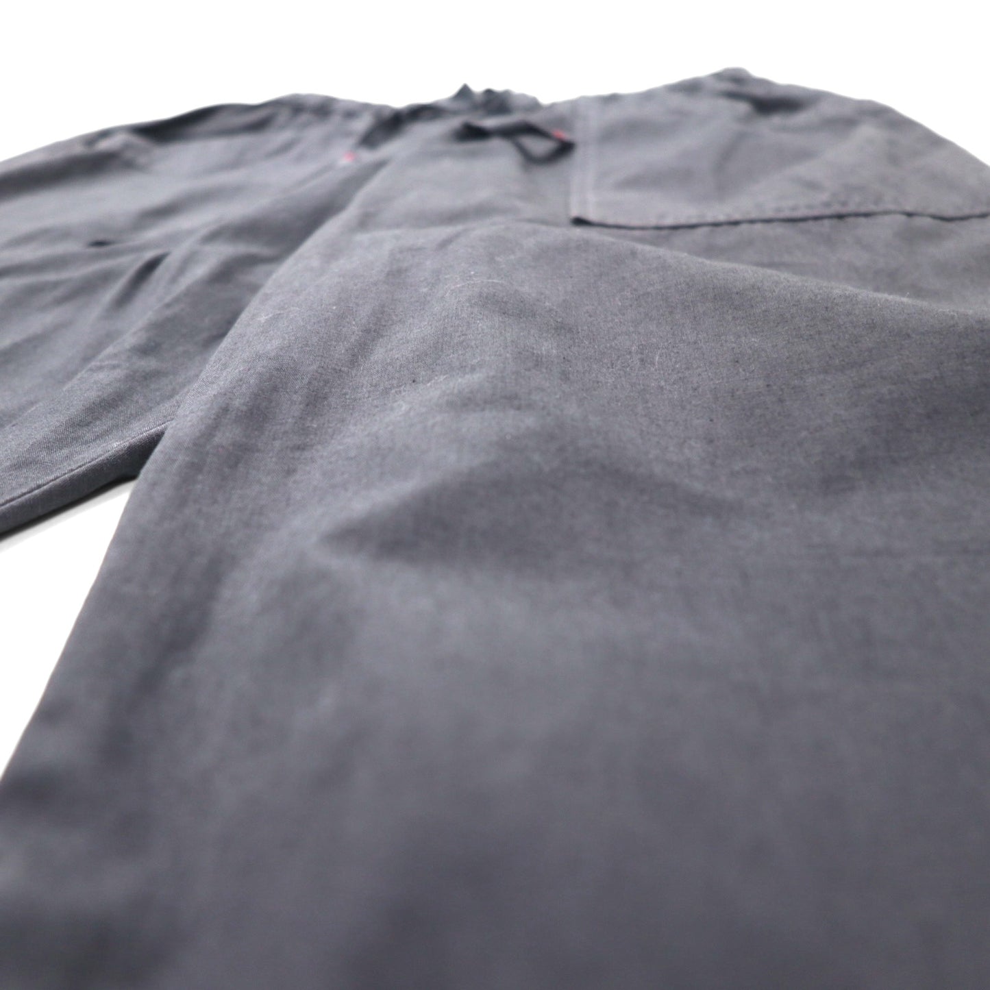 TIGRE BROCANTE Tenkumaru Tagosaku Pants, Wide Leg Easy Pants, Free Size, Unisex, Navy, Cotton